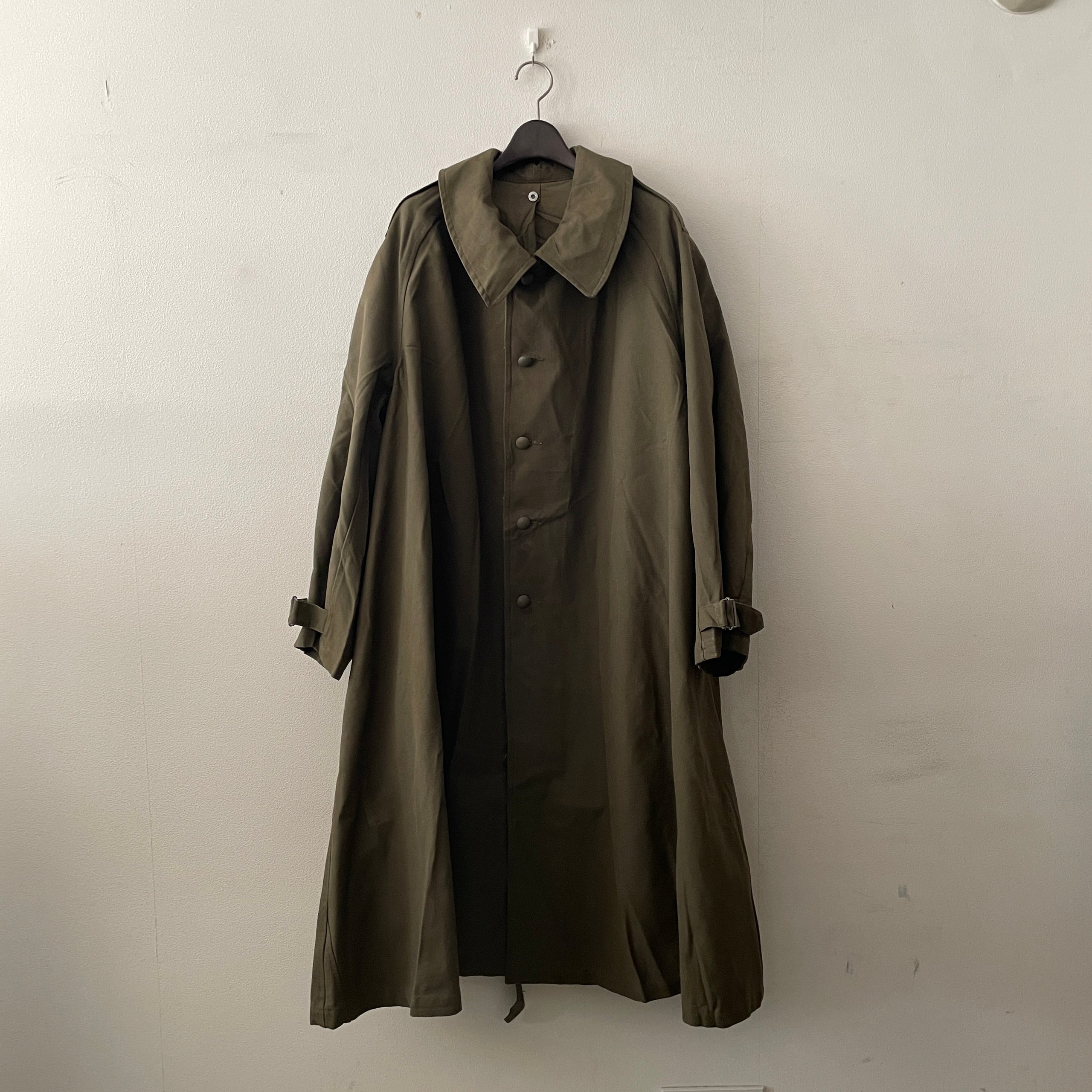 Military coat “France”【フランス軍 M38 モーターサイクルコート】 21112602 | Jacob's Ladder