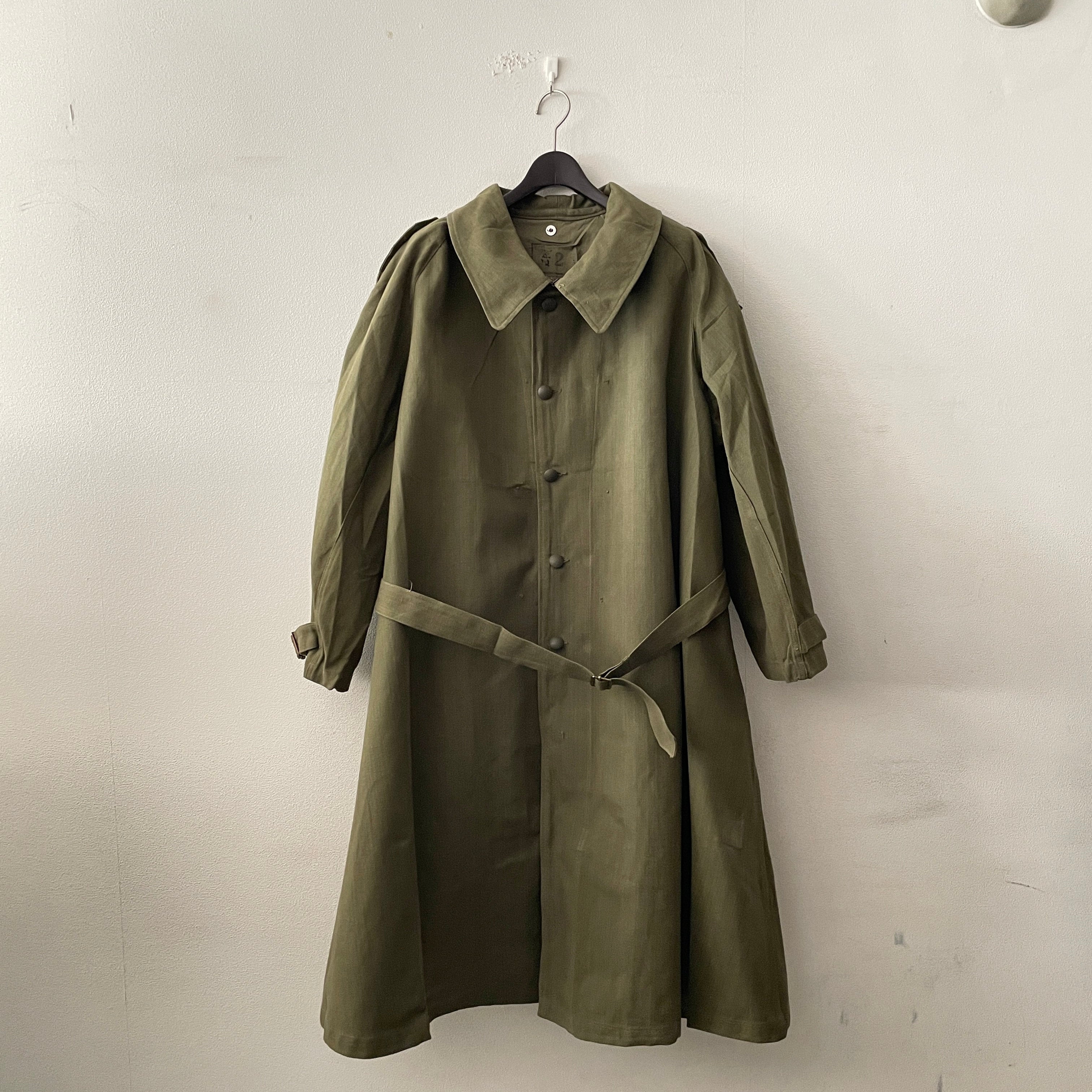 フランス軍 M38 モーターサイクル コート ジャケット ダブル サイズ2